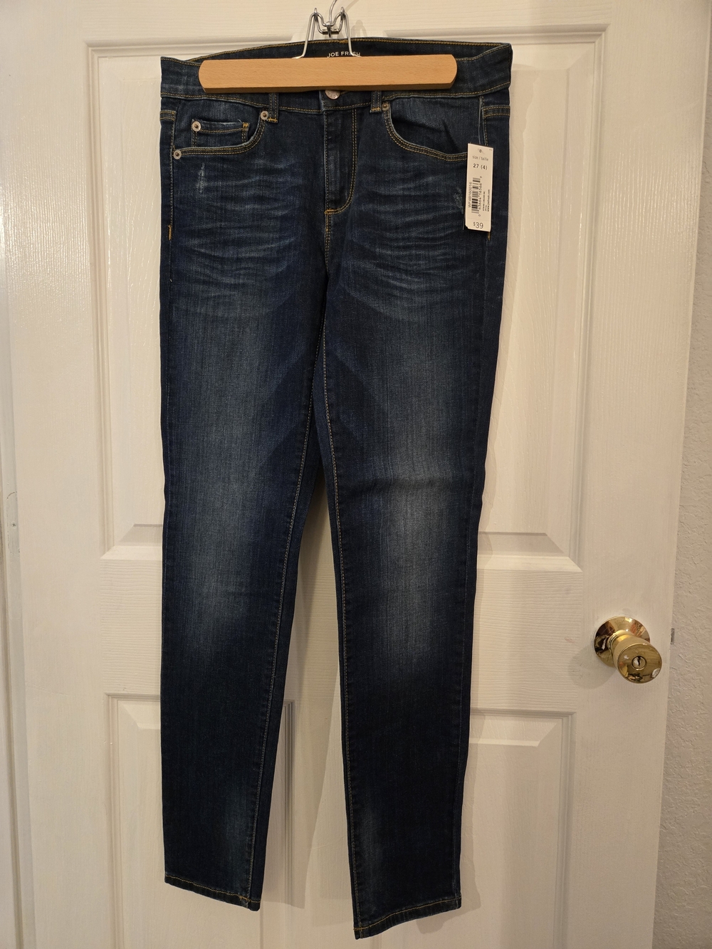 Women’s Dark Blue Stretch Skinny Jeans